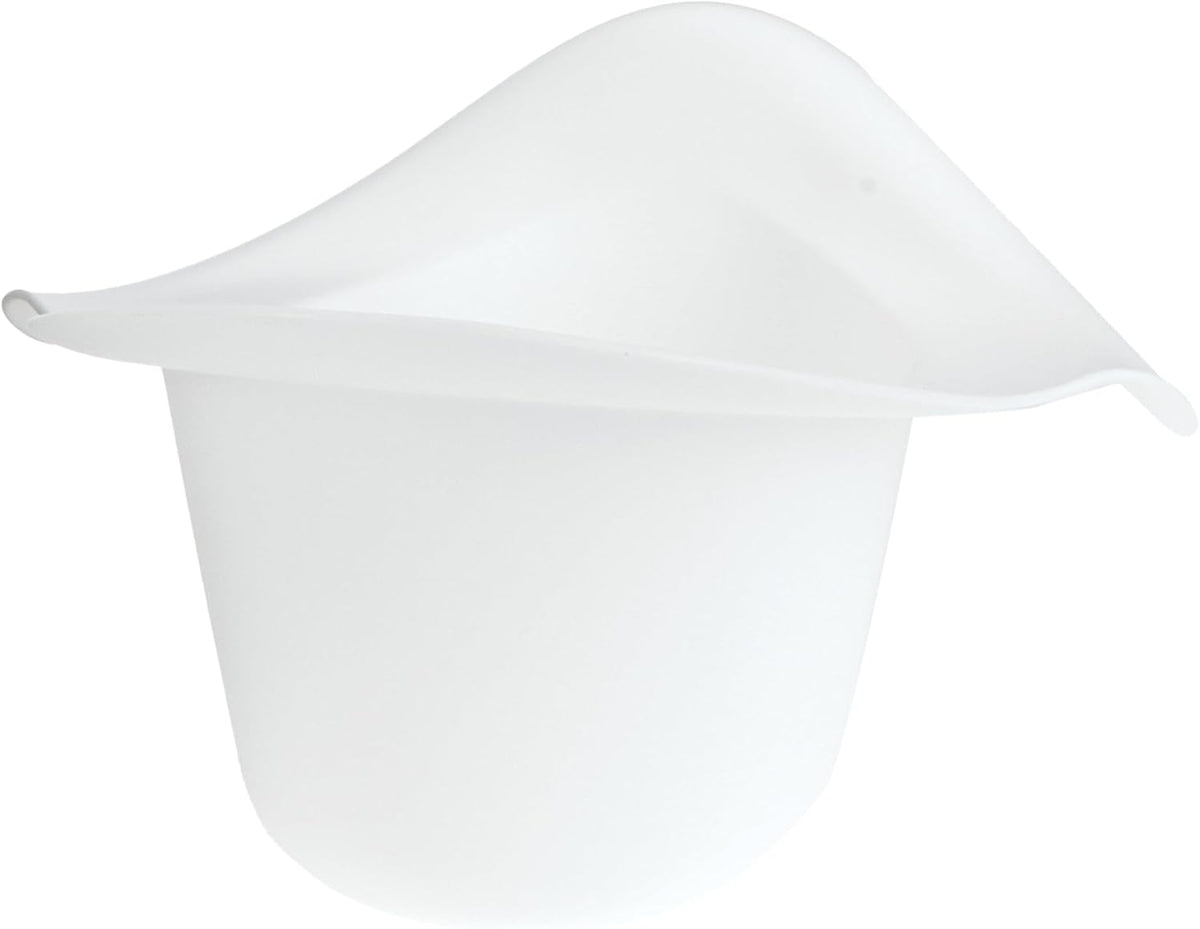 Nuby Beginner's Potty Training Seat with Removable Bowl and Integrated Splash Guard, Fun Transition to The Big Toilet, Non-Slip Base, Gray