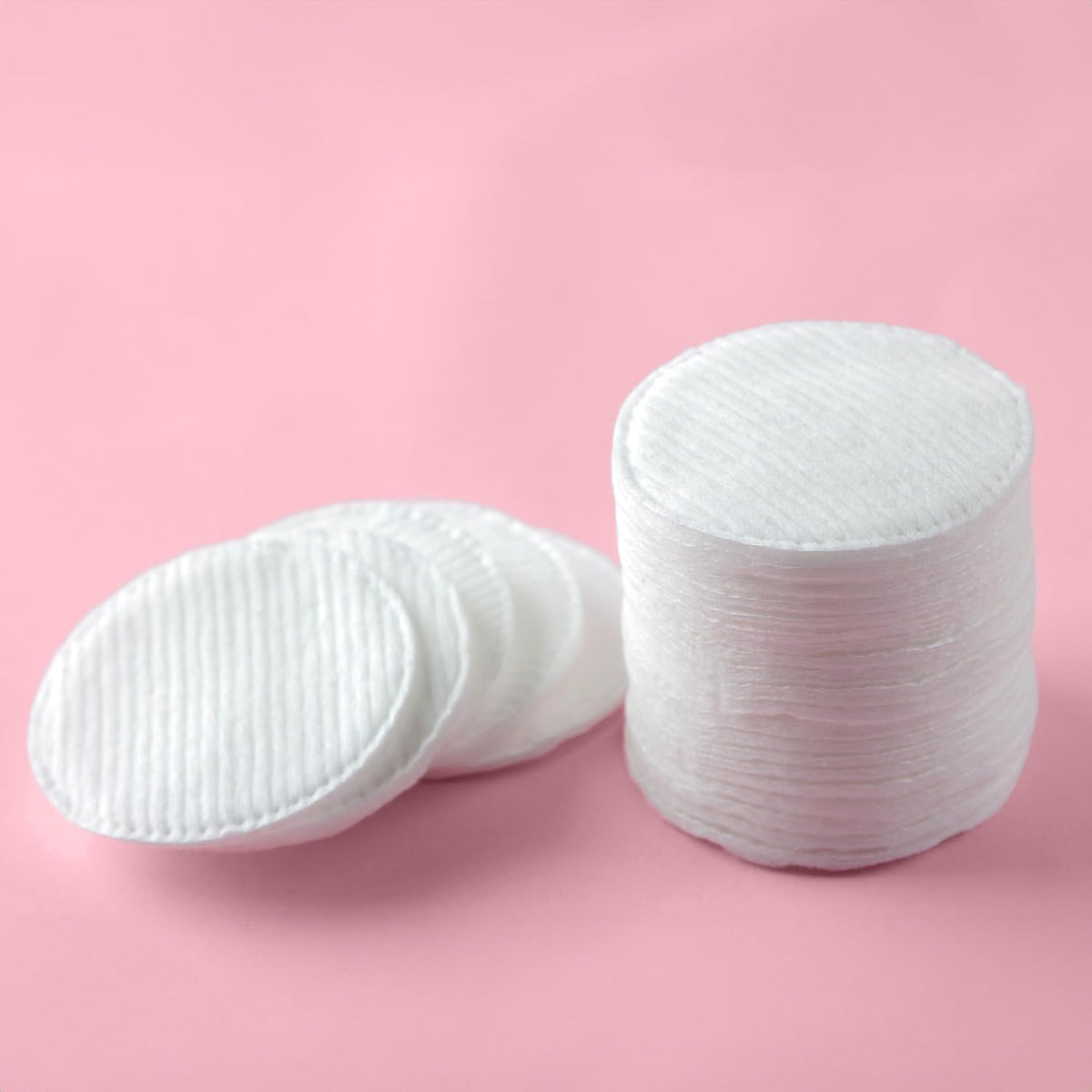 Cotton Tree Cotton Wool Pads – 2 Packs of 80 Soft & Gentle Cotton Pads – Ideal for Makeup Removal & Skincare, Size Small