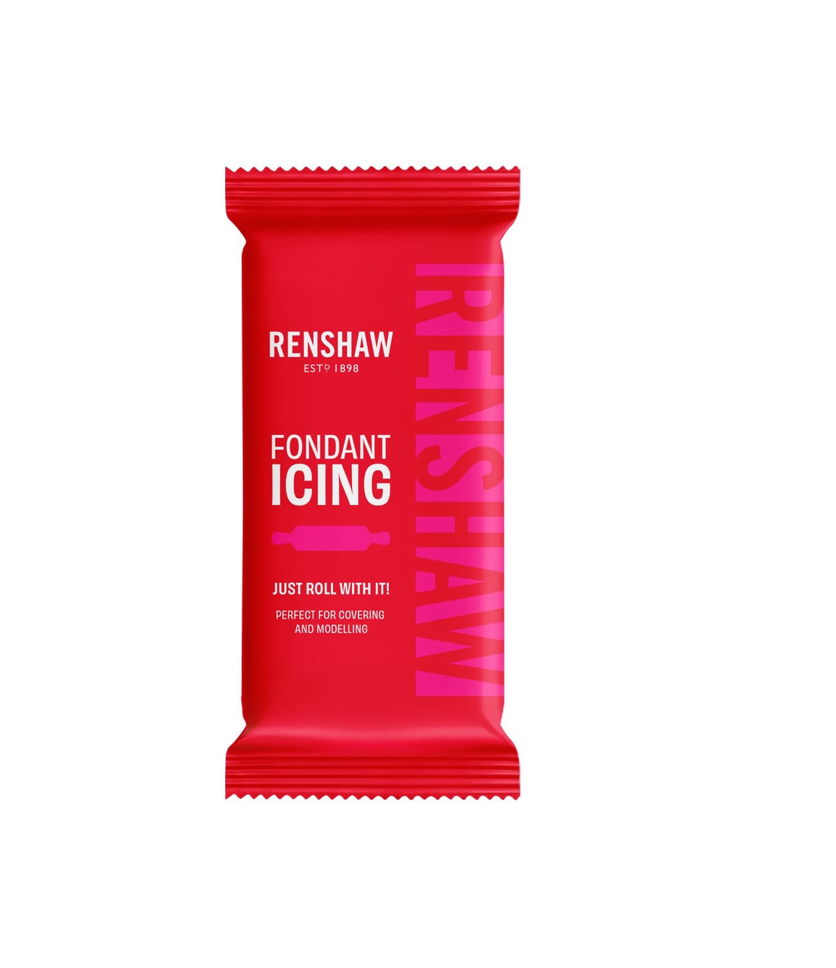 Renshaw White Ready to Roll Fondant Icing, 500 g (Pack of 1)