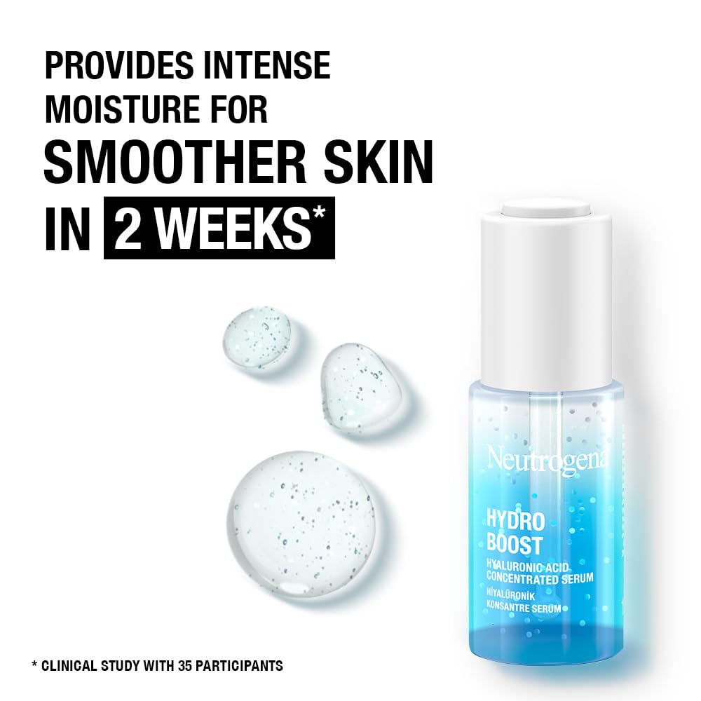 Neutrogena Hydro Boost Water Gel (1x 50ml), Oil-Free Face Cream with Hyaluronic Acid, Amino Acids and Electrolytes, Lightweight Face Care with 72 Hour Hydration, For Acne-Prone and Sensitive Skin