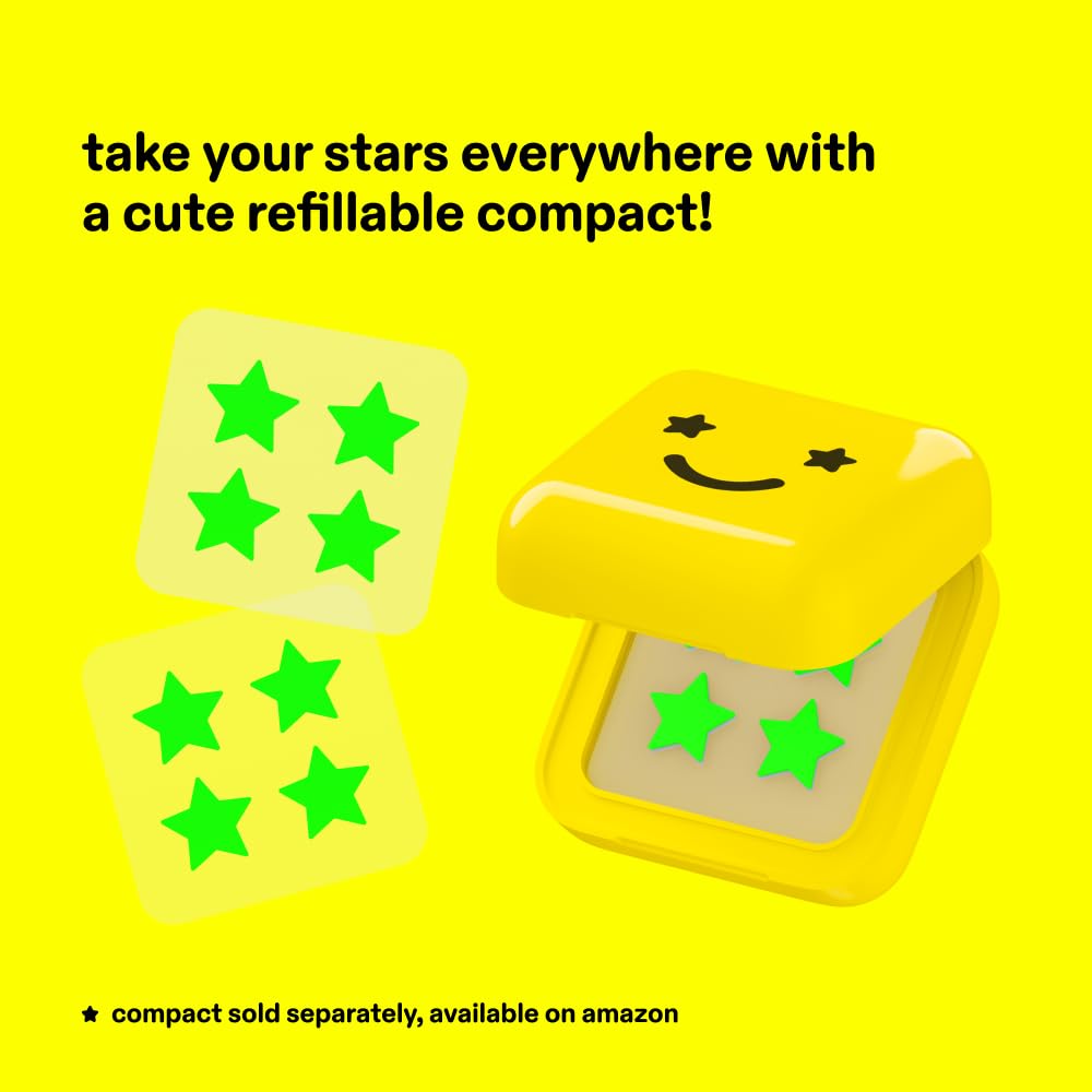 Starface Hydro-Star® Black Hydrocolloid Star-Shaped Pimple Patch, 96 ct