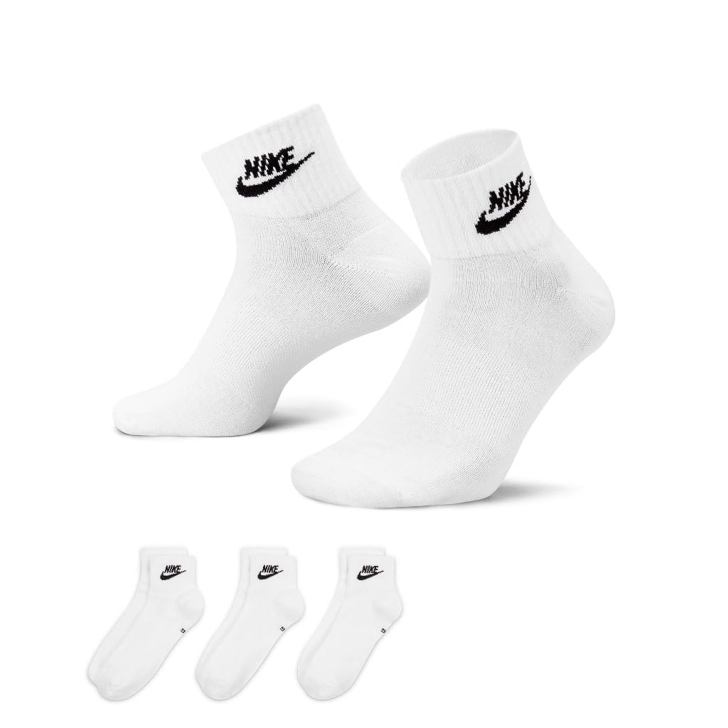 Nike 3 Pack Unisex Adult U NK V CUSH ANKLE Socks