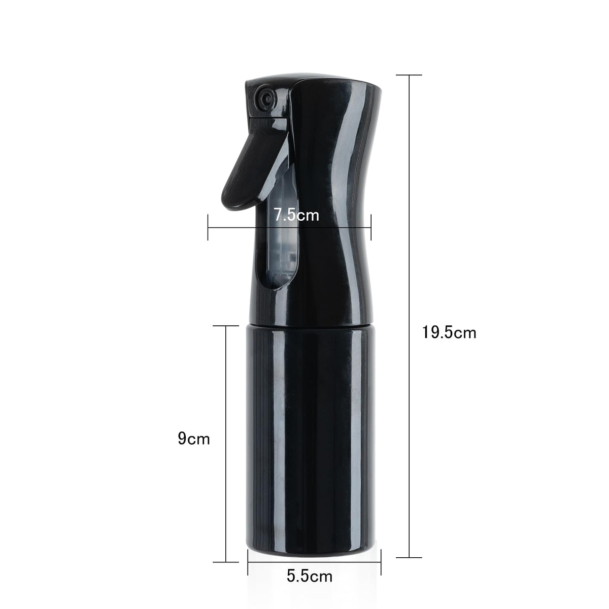 Spray Bottles Continuous Ultra Fine Mist Empty Water Bottles Hairdresser Spray Bottles Salon Hairdresser Hair Tool Water Sprayer (200ML, Mint Green)
