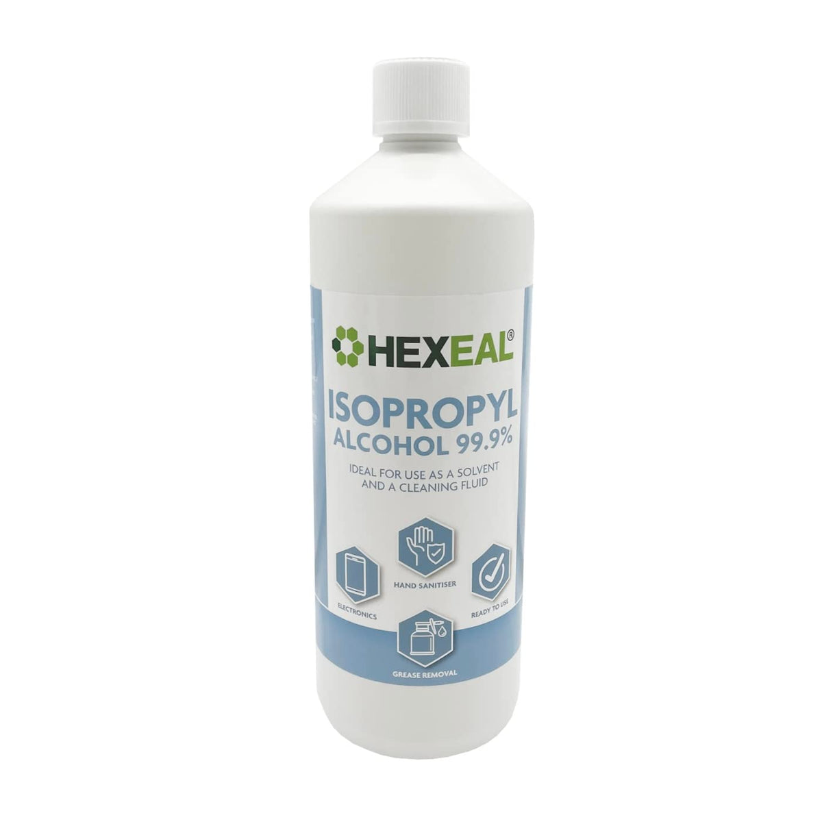 Hexeal 99.9% Isopropyl Alcohol 500ml – IPA for Sanitising & Cleaning