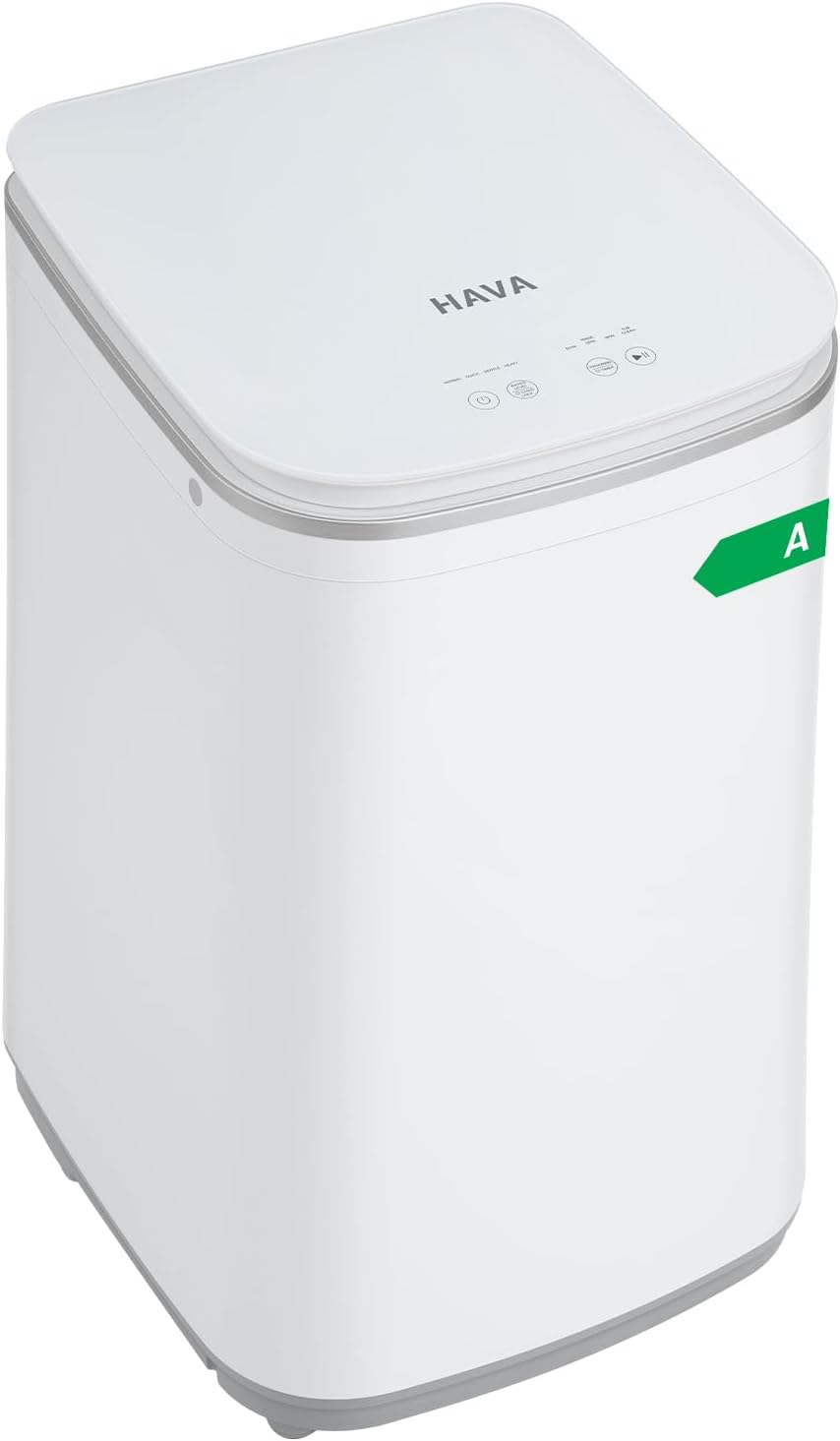HAVA Portable Washer, 3 kg Capacity Mini Washing Machine & Spin Dryer