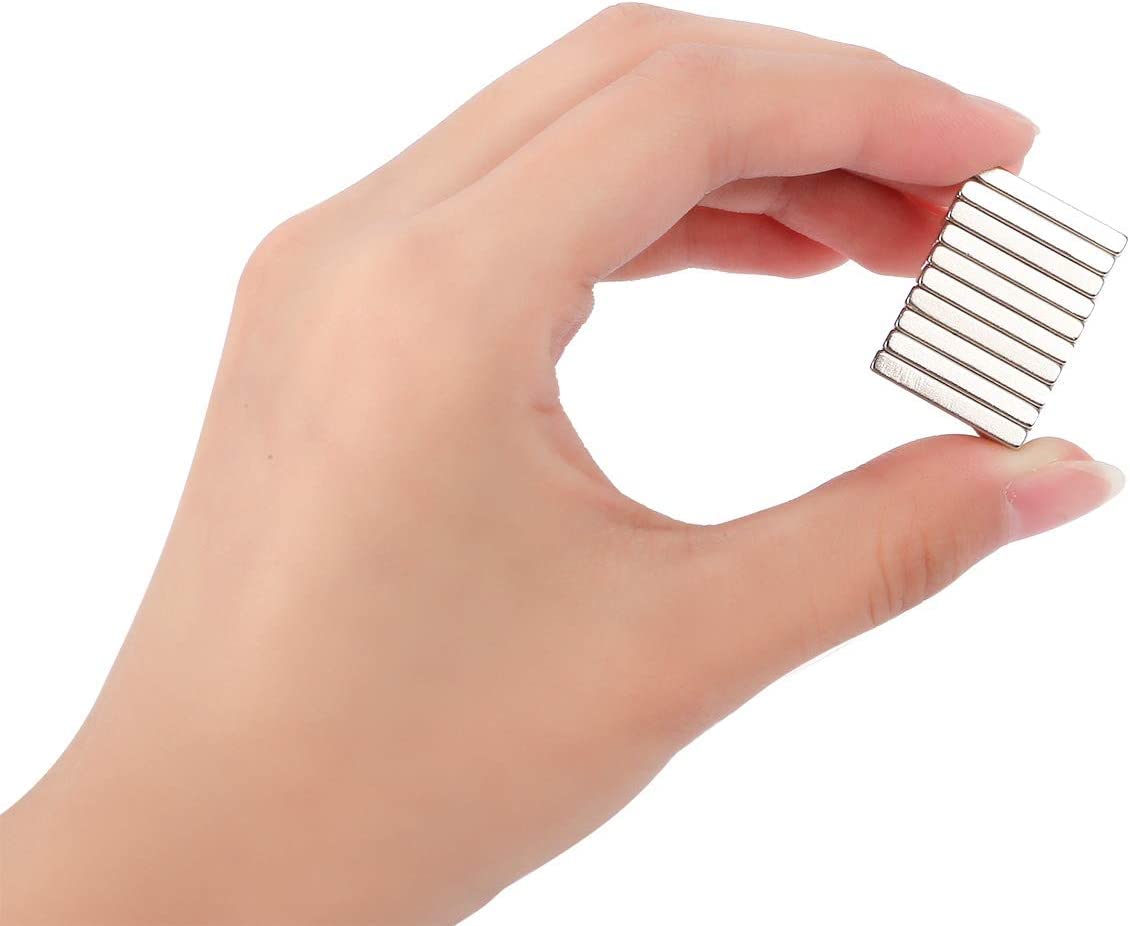 Yizhet 50 PCS 8 * 1mm Magnets, Small Mini yet Strong, Neodymium for Craft
