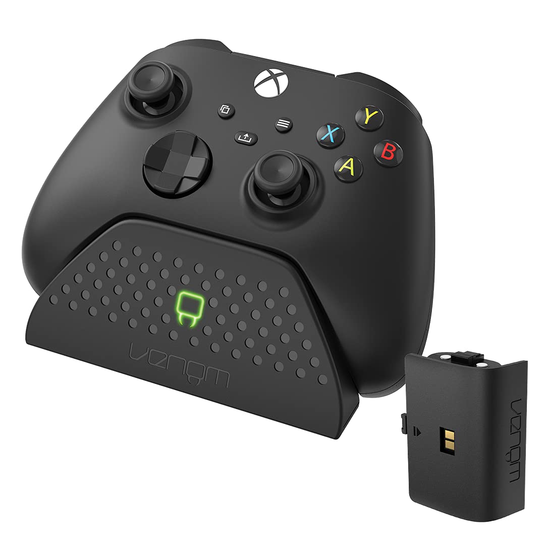 Venom Replacement Battery Packs for Xbox Charging Dock - White (Xbox Series X & S/Xbox One)