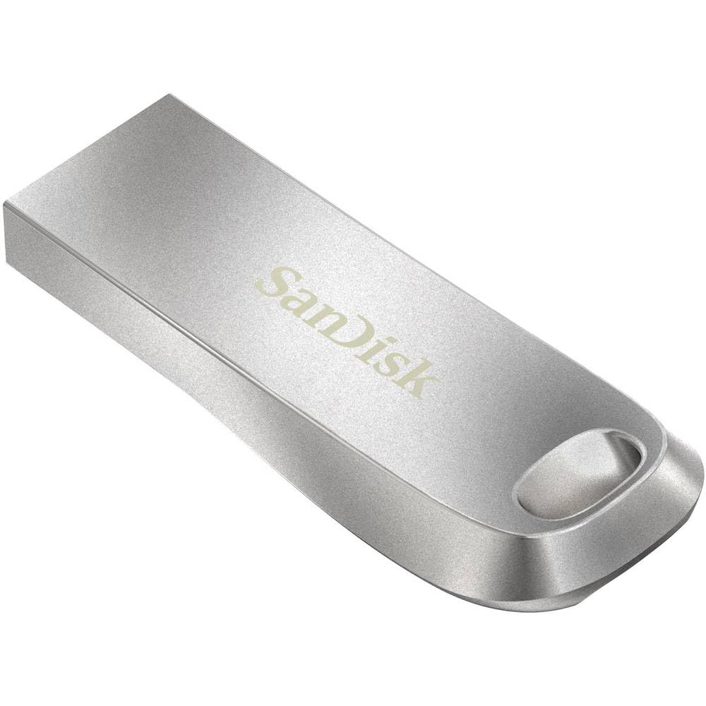 SanDisk Ultra Luxe 128 GB USB Flash Drive USB 3.1 up to 150 MB/s, Silver (Pack of 5)