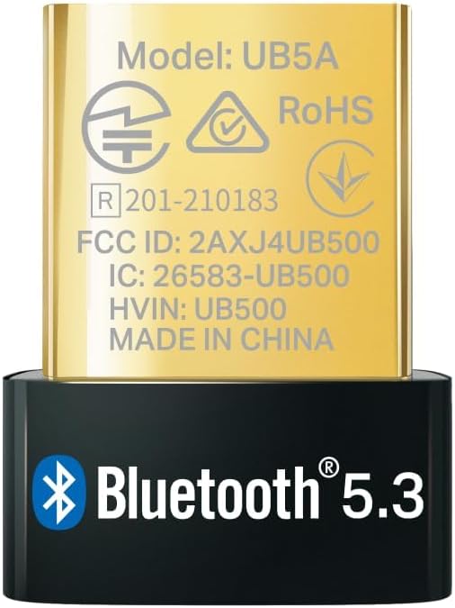 TP-Link UB5A Bluetooth 5.4 USB Adapter for PC, Nano Bluetooth Dongle