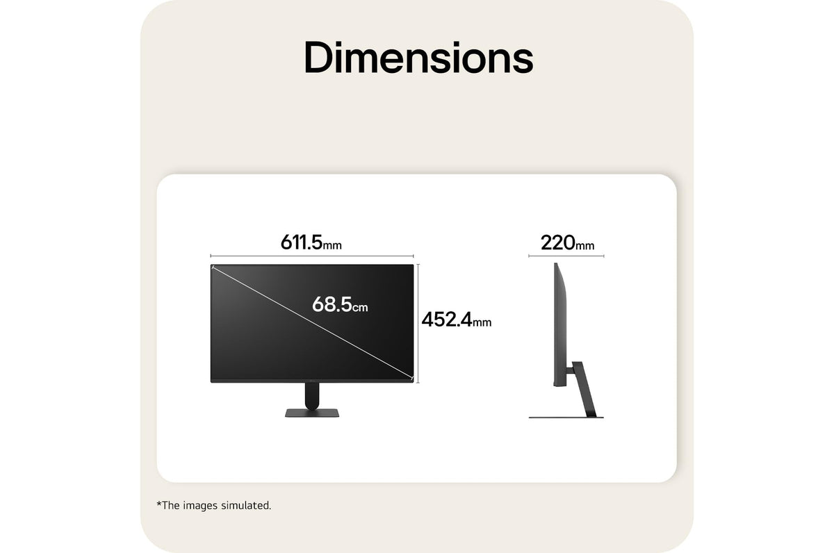LG Monitor 24U411B-B 24 inch FHD 144Hz IPS Desktop Display, Black