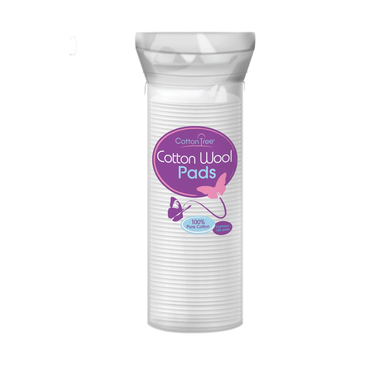 COTTON TREE 100% Pure Cotton, Super Soft, Pack of 200