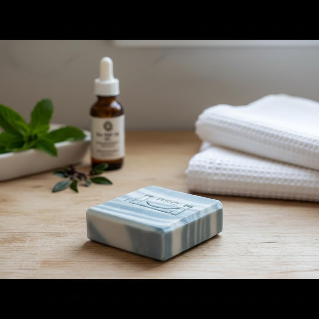 Handmade Coconut and Shea Butter Artisan Soap, Orange