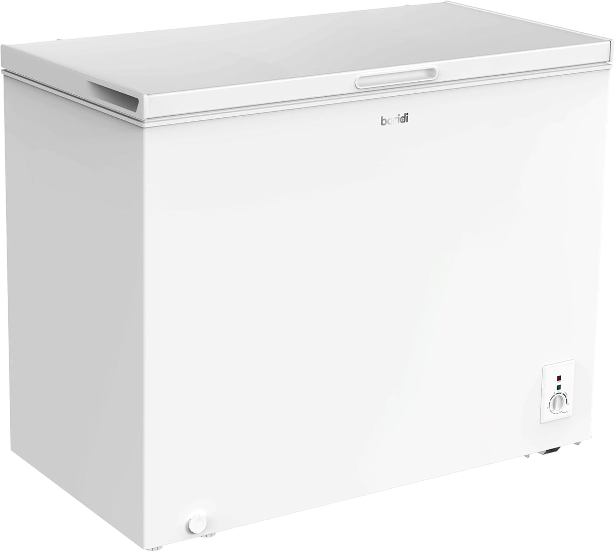 Baridi 299L Freestanding Chest Freezer with Adjustable Thermostat, Black - DH261