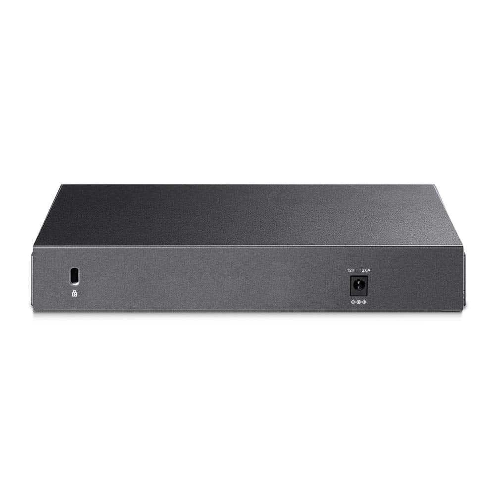 TP-Link TL-SG105S, 5 Port Gigabit Ethernet Network Switch, Ethernet Splitter, Hub, Desktop and Wall-Mounting, Sturdy Metal, Fanless, Plug and Play, Energy-Saving