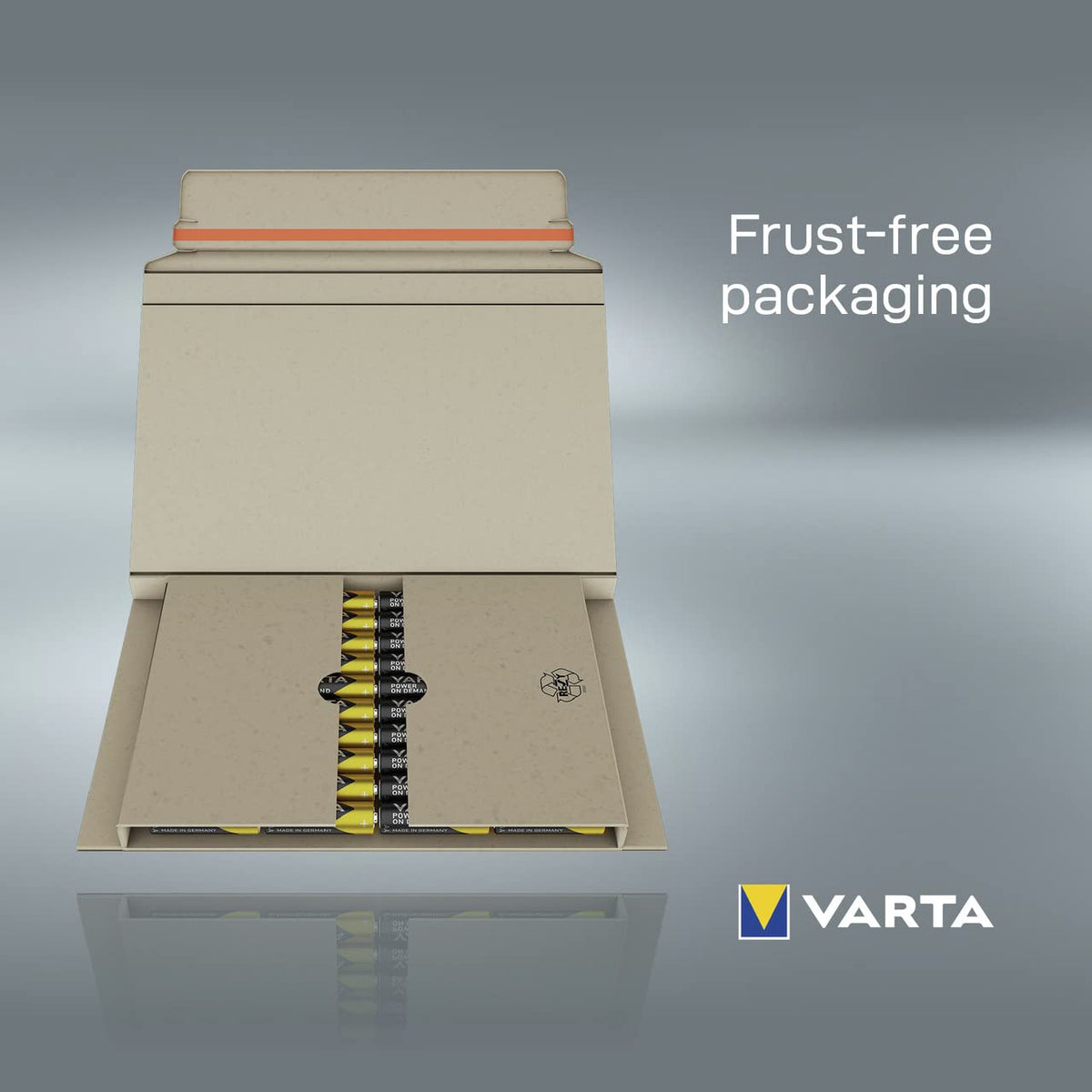 VARTA Batteries AA, Pack of 40, Power on Demand, Alkaline, 1.5 V