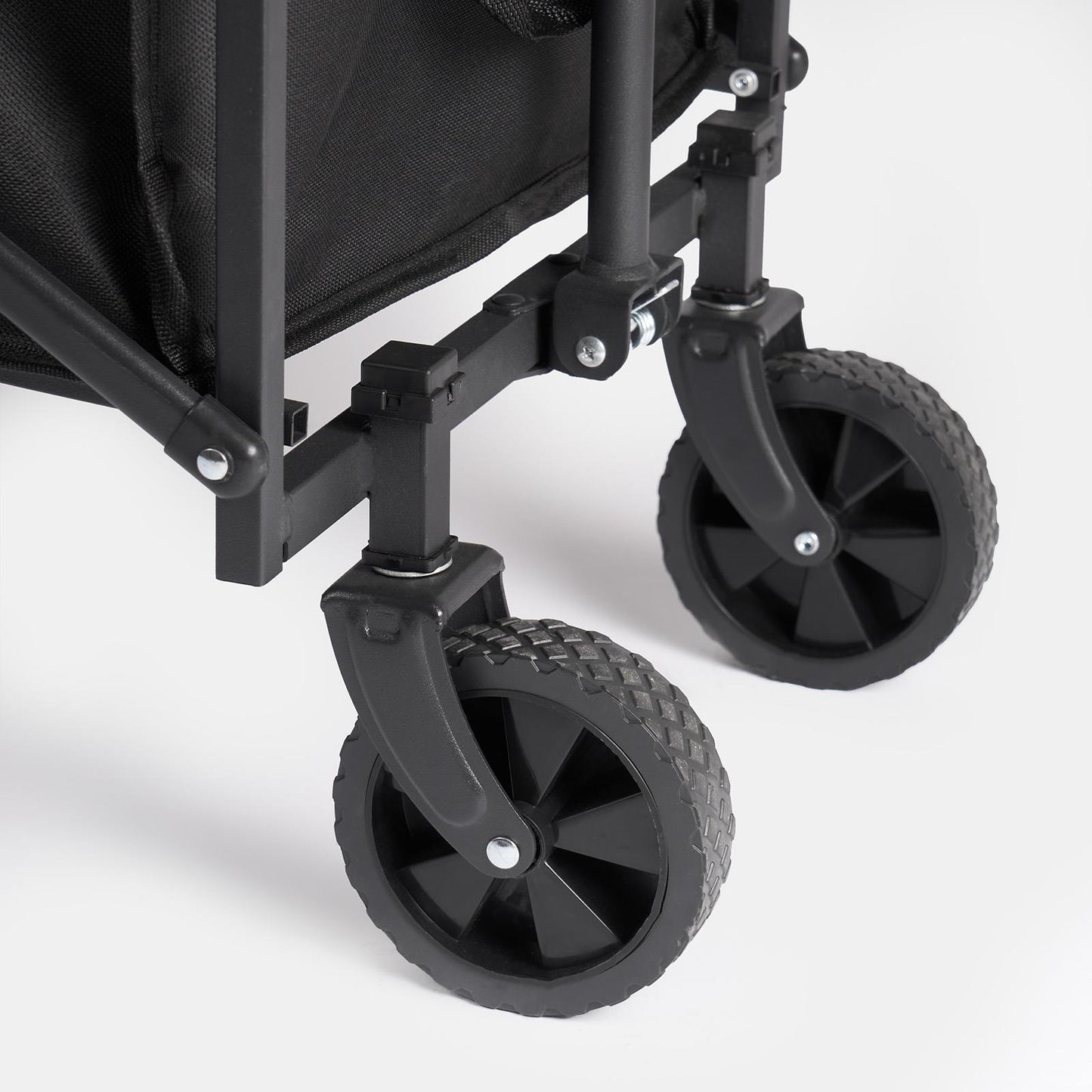 OHS Garden Folding Trolley Cart Outdoor Storage Camping Grocery Shopping