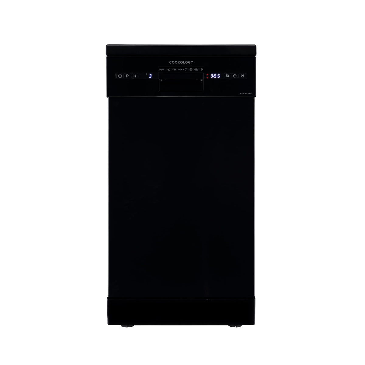 Cookology 45cm Slimline Under-Counter Dishwasher - Stainless Steel