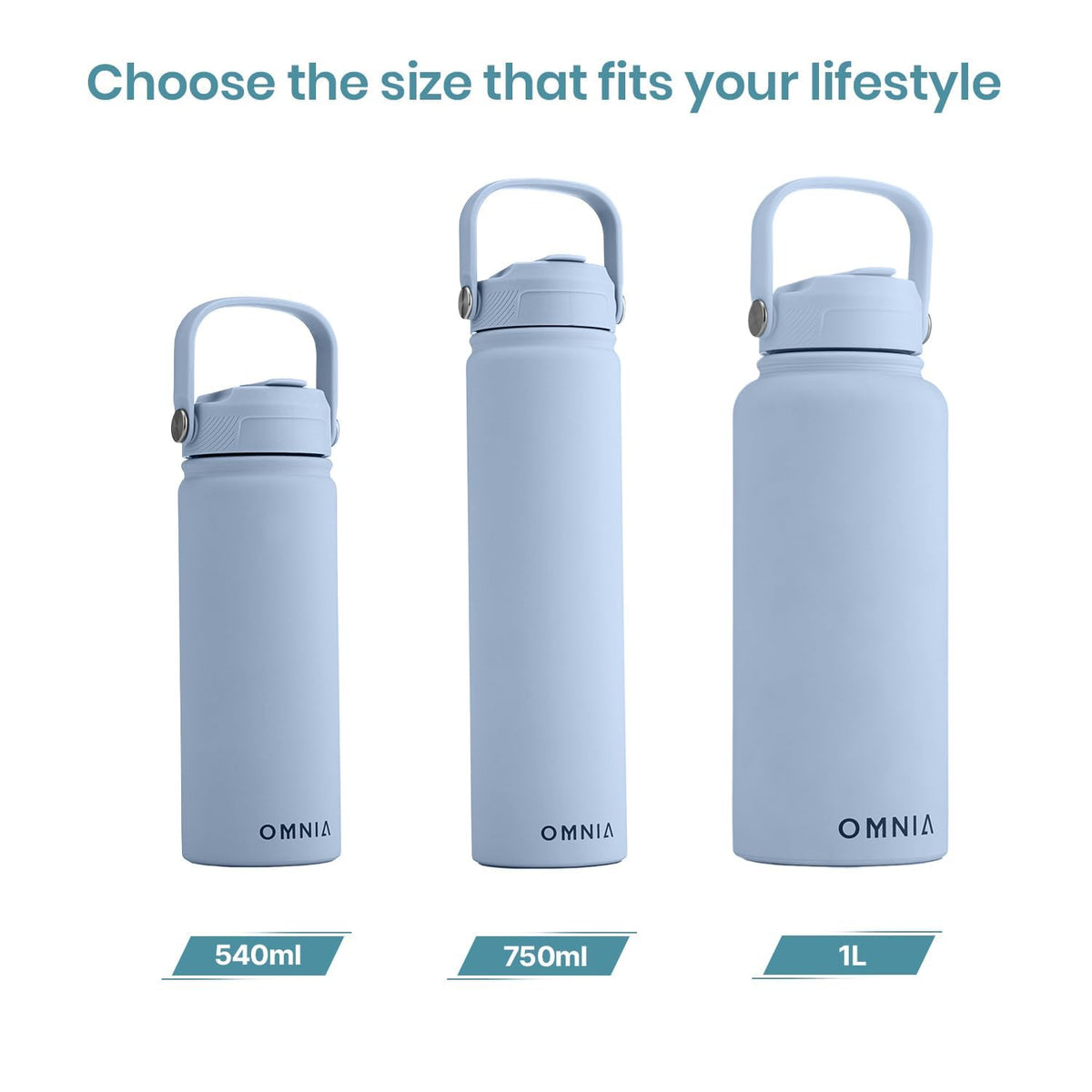 Vacuum Insulated Stainless Steel Water Bottle, 2 Lids (Straw & Spout) Leakproof, BPA-Free, Reusable Flask Ideal for Travel and Outdoors (Gradient Purple - 750 ml)