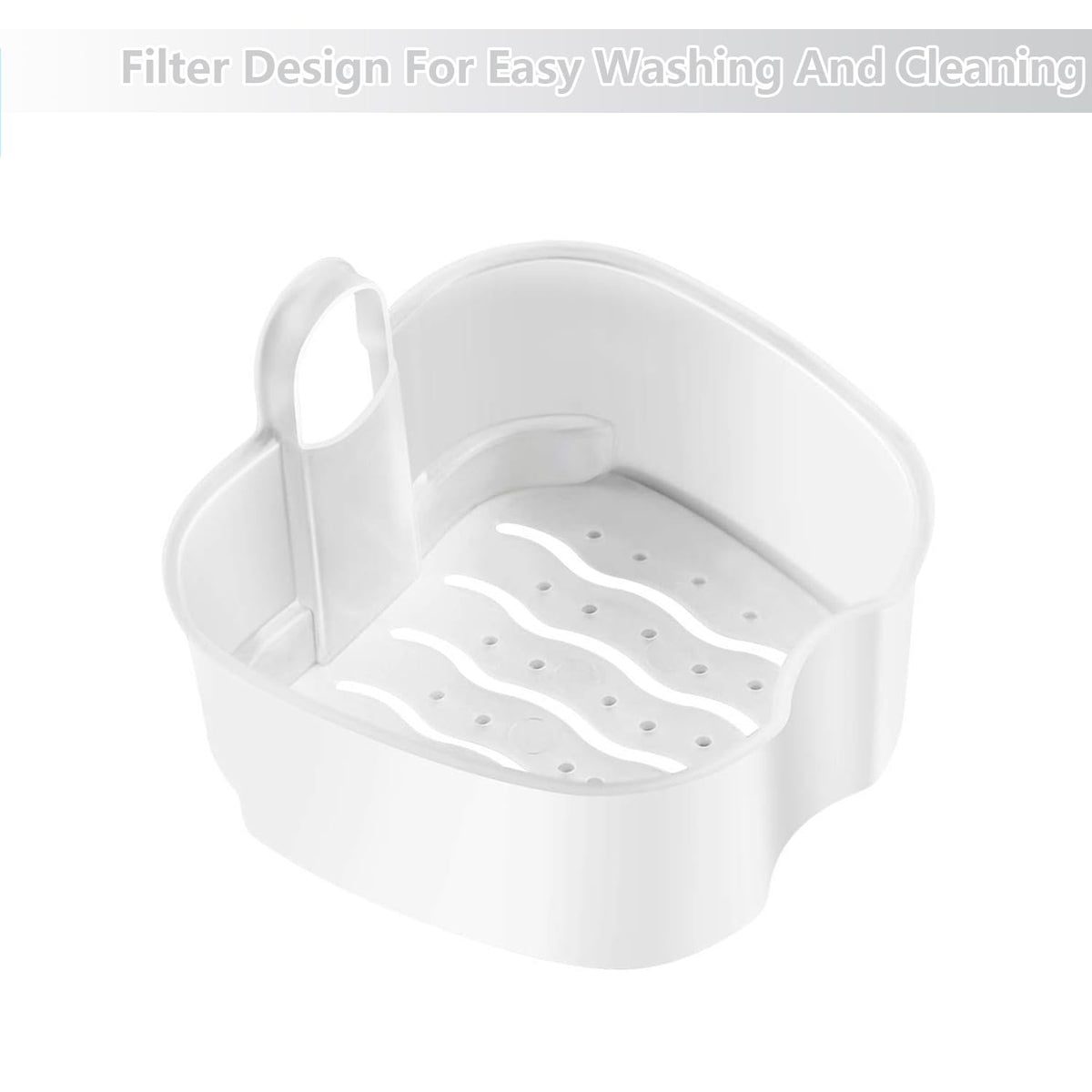 chenqi Retainer Cup Holder Mouthguard Cleaning Case with Strainer Basket, Denture Bath Box Storage Cup Holder for Travel Cleaning