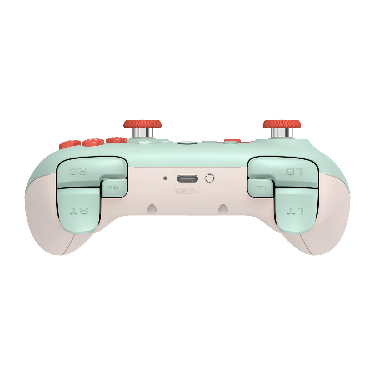 8Bitdo Ultimate 2C Wireless Controller for Windows PC and Android, with 1000Hz Polling Rate, Hall Effect Joysticks and Hall Triggers, and Remappable L4/R4 Bumpers (Peach)