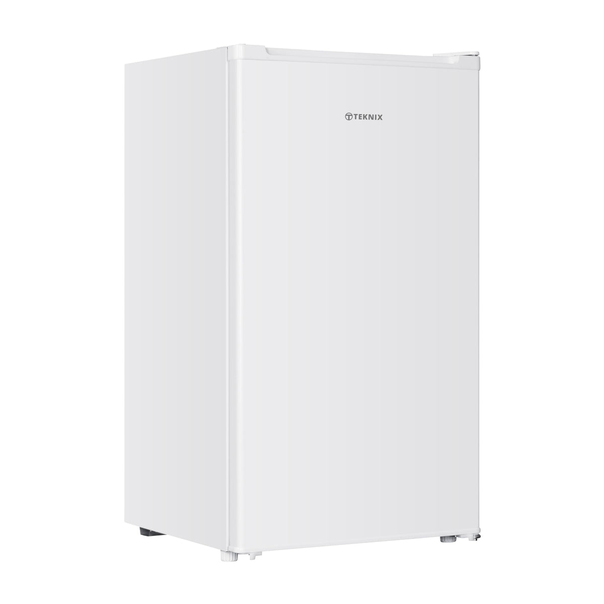 Teknix UC48F2W Freestanding Undercounter Freezer - 48cm Width / 60 Litre Capacity - Suitable for Outbuildings - 3 Large Compartments - 4 Star Freezer Rating - White