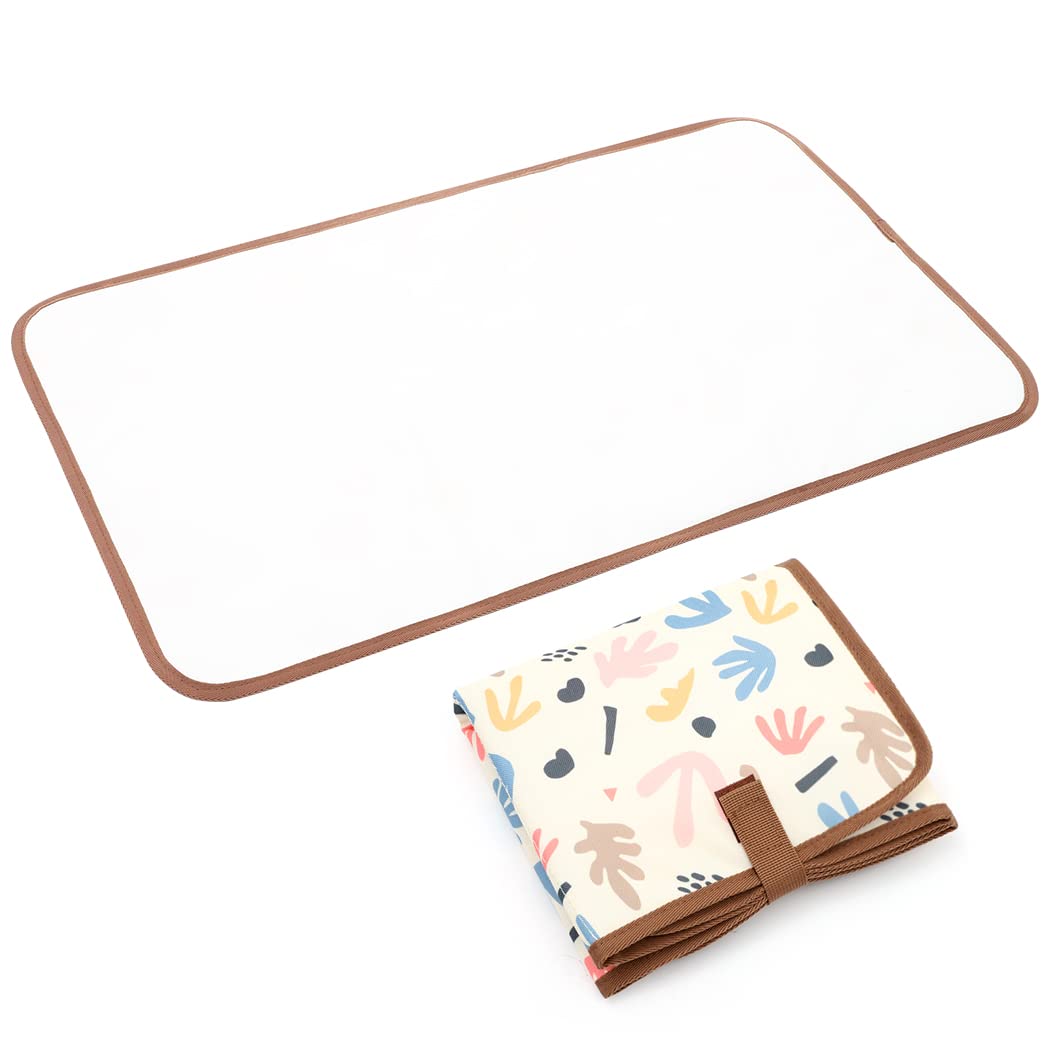 Lekebaby Foldable Travel Changing Mat Portable Baby Change Mat, Grey