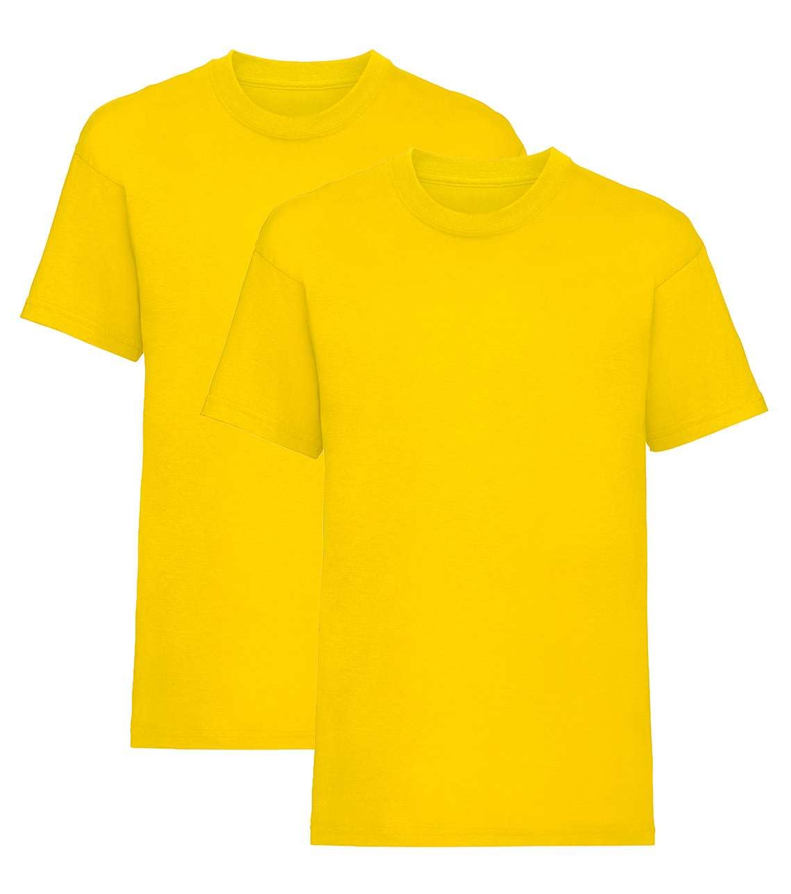 Listers Schoolwear Boys T-Shirt (Pack of 2) 100% Cotton 1-15 Years