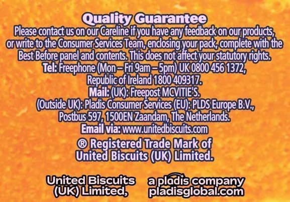 McVitie's Jaffa Cakes Original Biscuits Snack Pack, 6 x 3 Cakes, 198 g