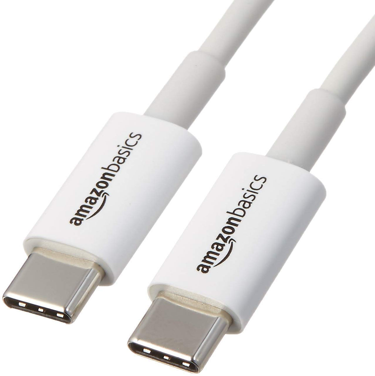Amazon Basics USB-C to USB-C 2.0 Fast Charger Cable, 480Mbps Speed, USB-IF Certified, for Apple iPhone 16/15, iPad, Samsung Galaxy, Tablets, Laptops, 0.9 m, Black