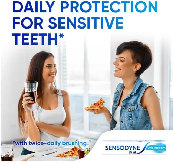 Sensodyne Daily Care Sensitive Toothpaste, Original Mint, 75 ml