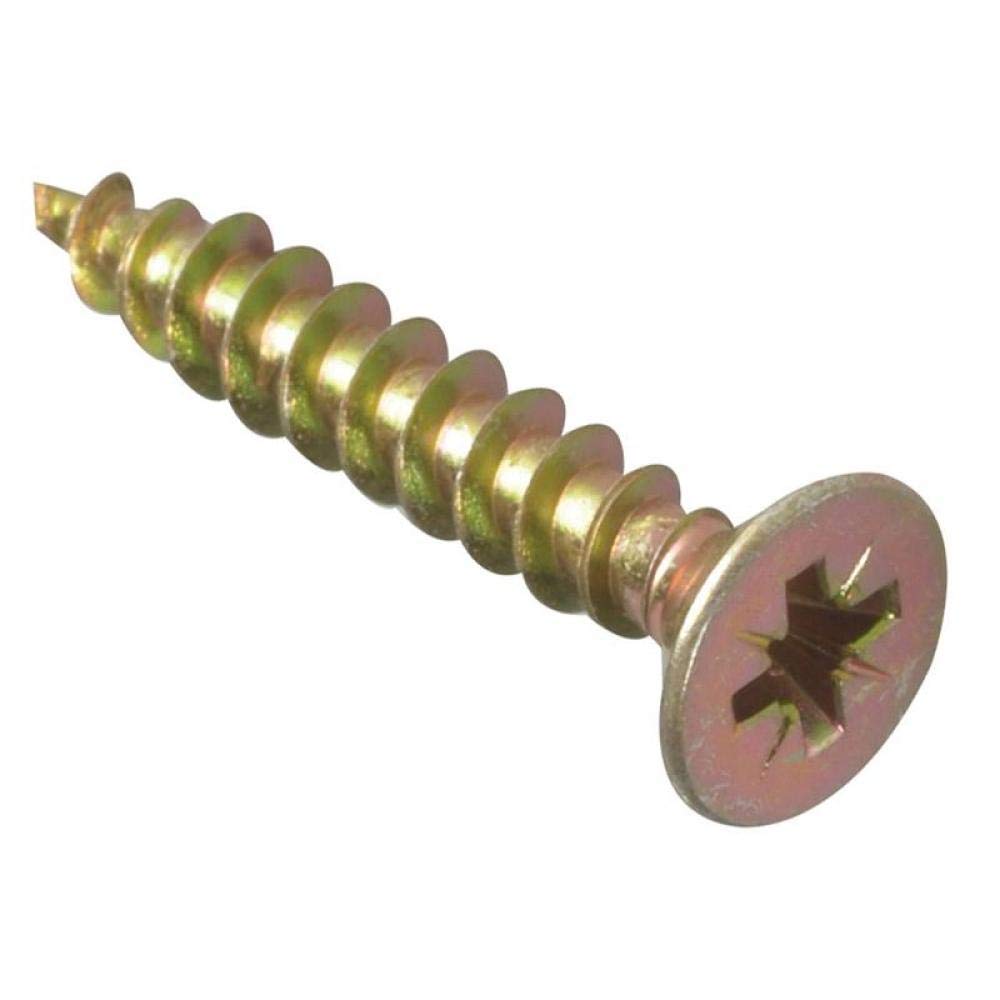 ForgeFix Multi-Purpose Single Thread Screws | 3.5 x 40mm | Zinc | Box 200