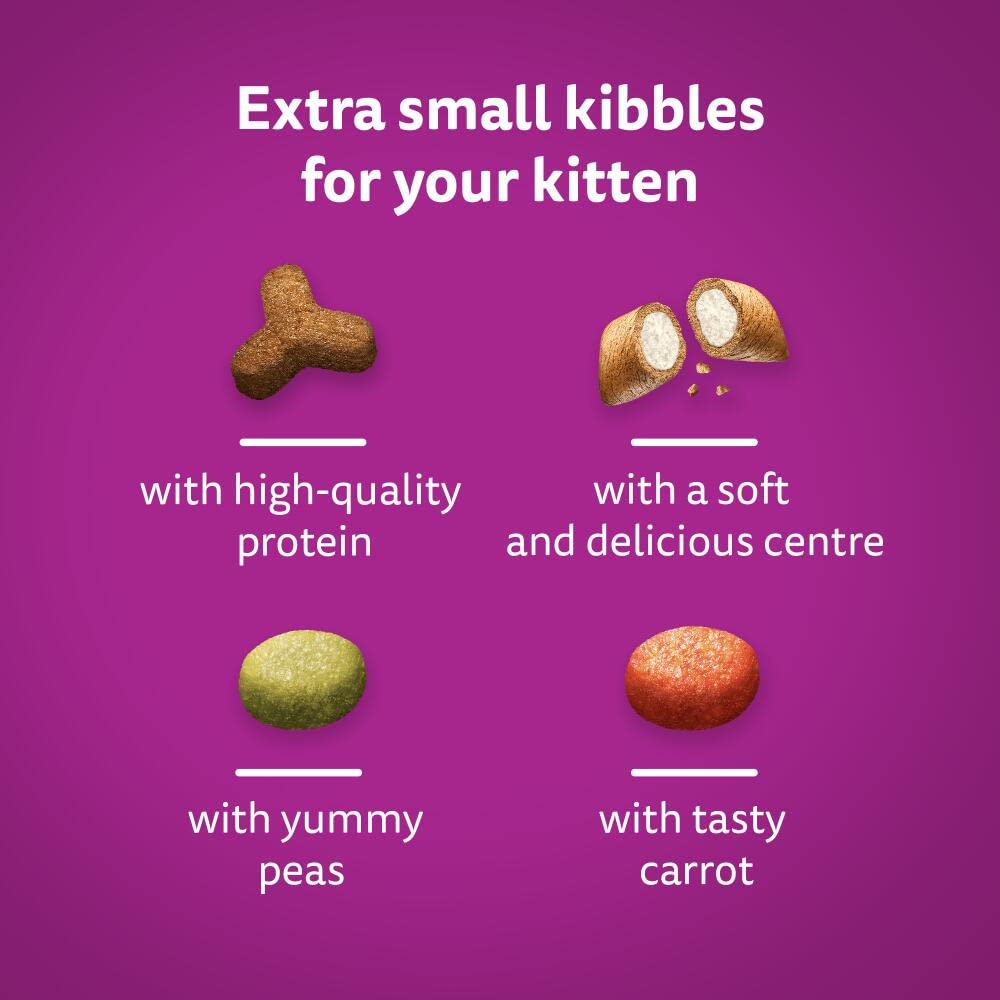 Whiskas Junior Chicken 7 kg Bag, Kitten Cat Dry Food - Pack May Vary