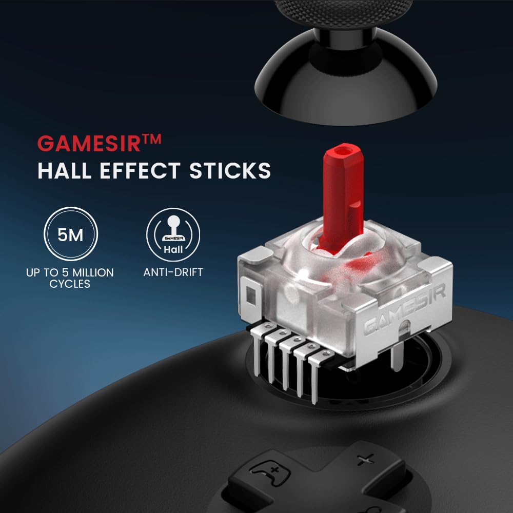 GameSir G7 HE Wired XBOX Controller,Hall Effect Sticks