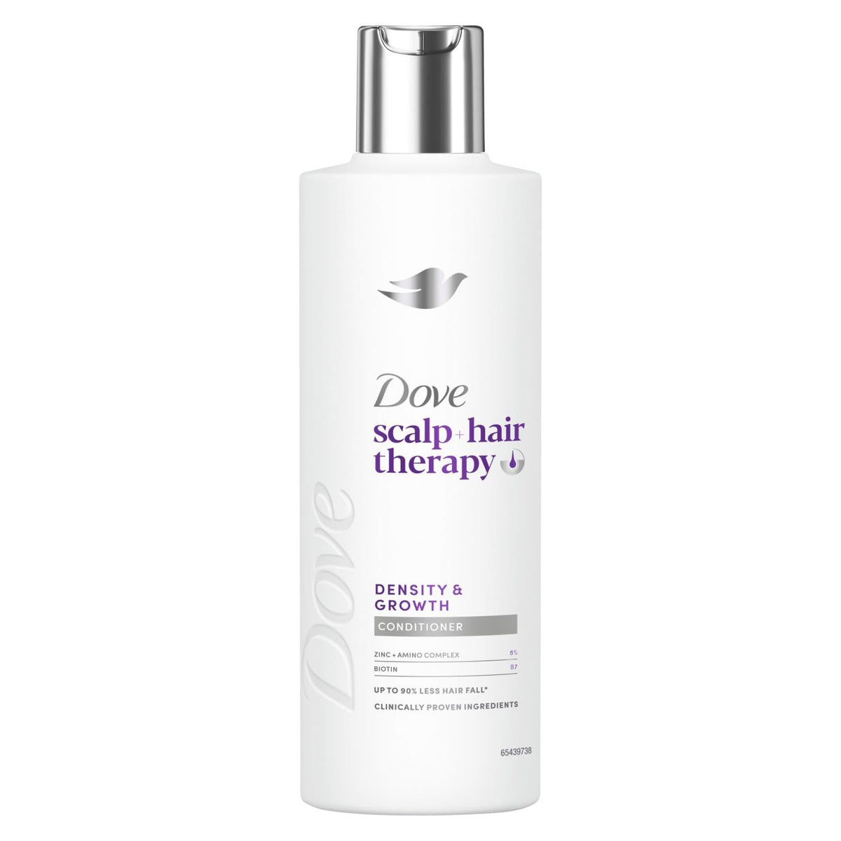 Dove scalp + hair therapy Density & Growth¹ Conditioner hair care with Amino Complex, Zinc and Biotin for up to 90% less hair fall 400 ml