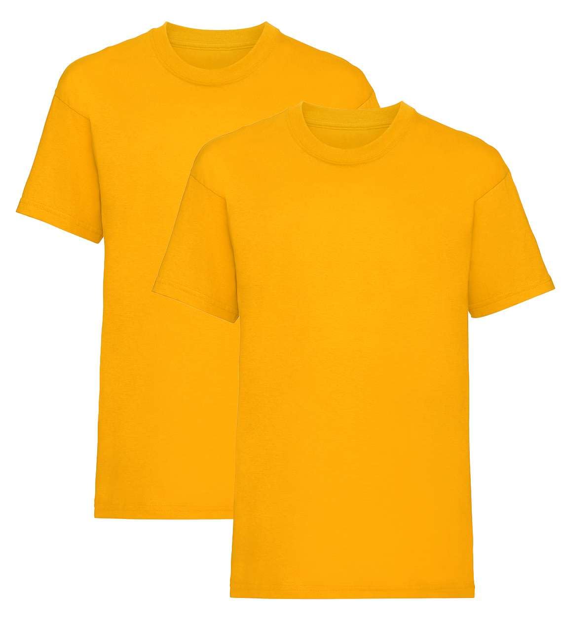 Listers Schoolwear Boys T-Shirt (Pack of 2) 100% Cotton 1-15 Years