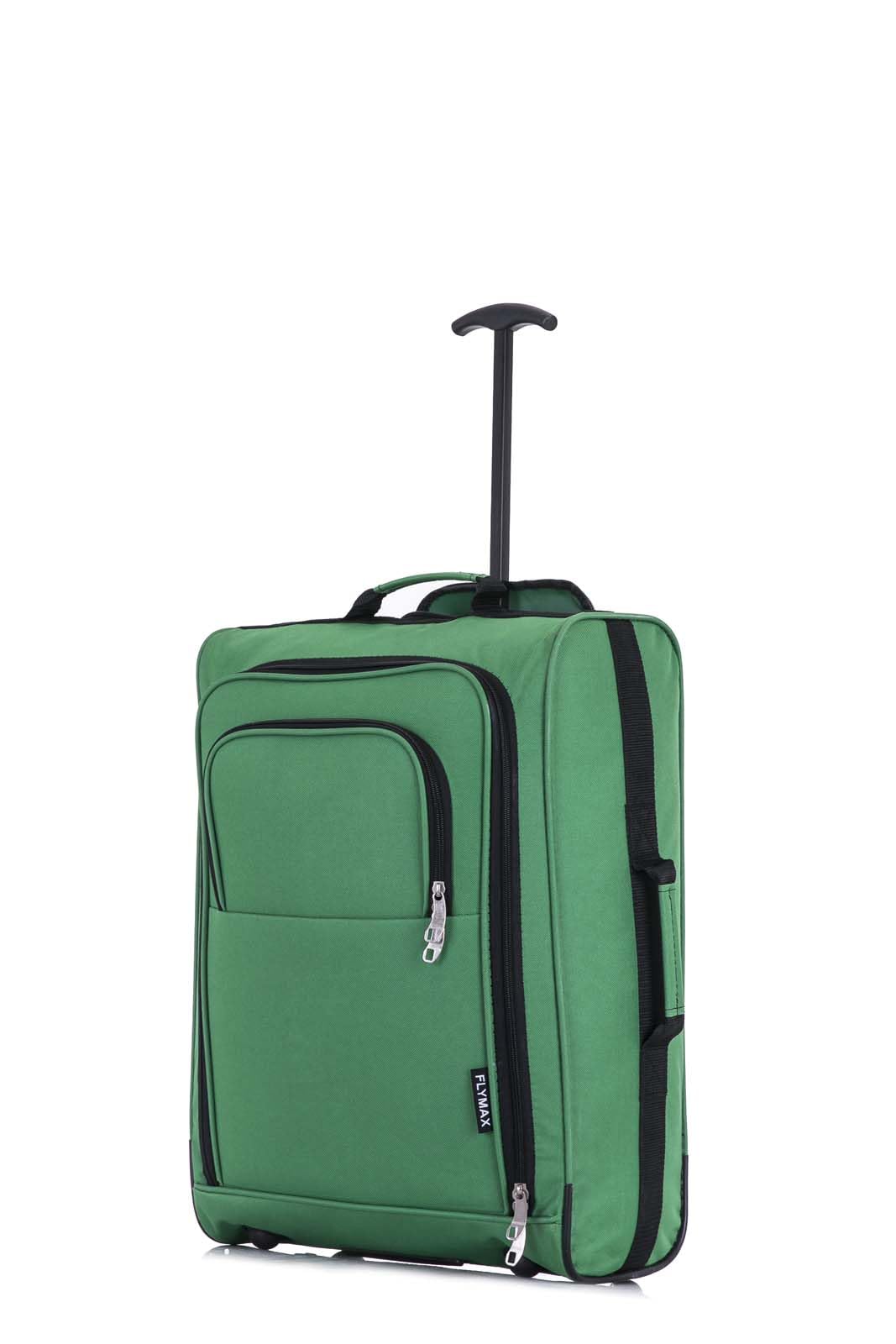 Easyjet 45x36x20 Carry on Suitcase Approved Underseat Cabin Bag Case Lightweight Hand Luggage 1.3kg 33L Black