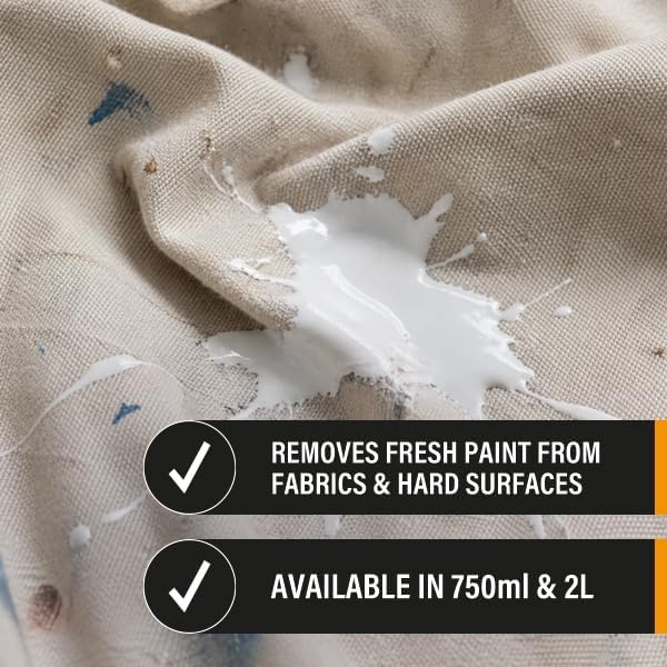 Palace White Spirit 750ml, Paint Thinner and Paint Brush Cleaner, BS 245