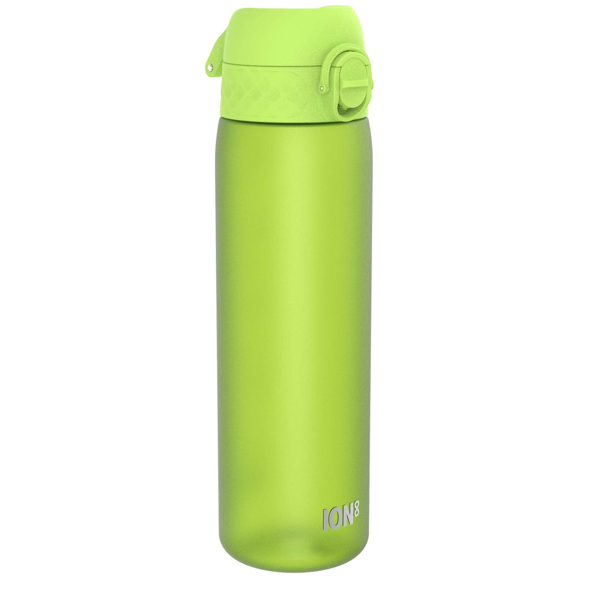 Ion8 Water Bottle, 500 ml/18 oz, Leak Proof, Easy to Open, Secure Lock, Dishwasher Safe, Hygienic Flip Cover, Carry Handle, Fits Cup Holders, Easy Clean, Hot Pink