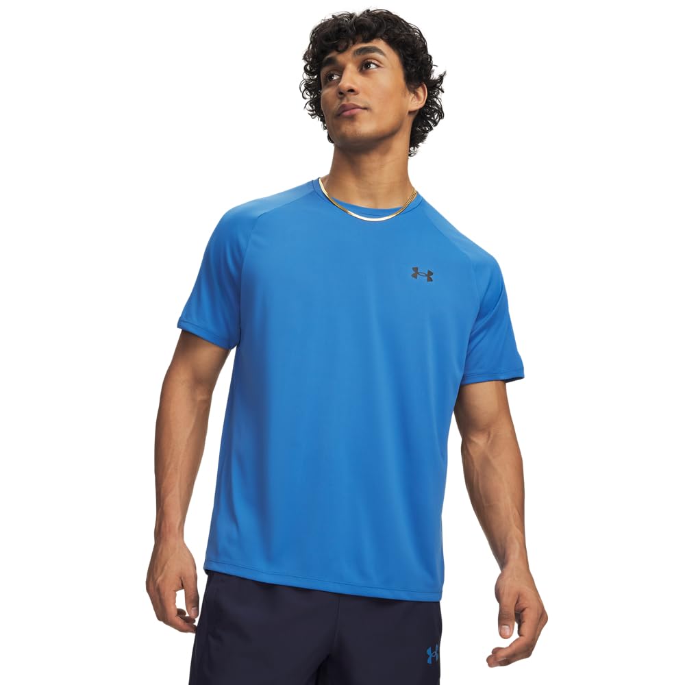 Under Armour Men Tech 2. Shortsleeve, Light and Breathable Sports T-Shirt, Gym Clothes, Wicks Away Sweat & Dries Very Fast