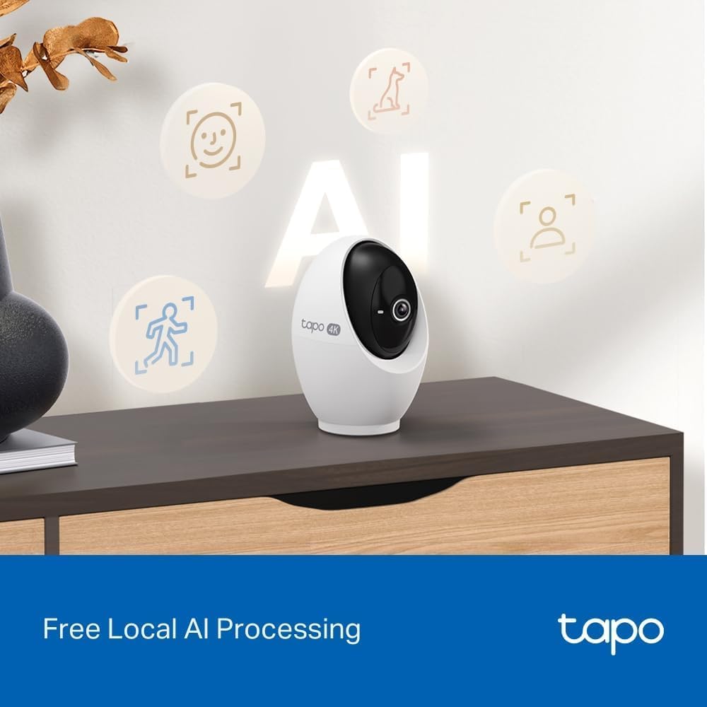 Tapo C230 3K 5MP Pan/Tilt Indoor Security Camera Pet Camera Baby Camera