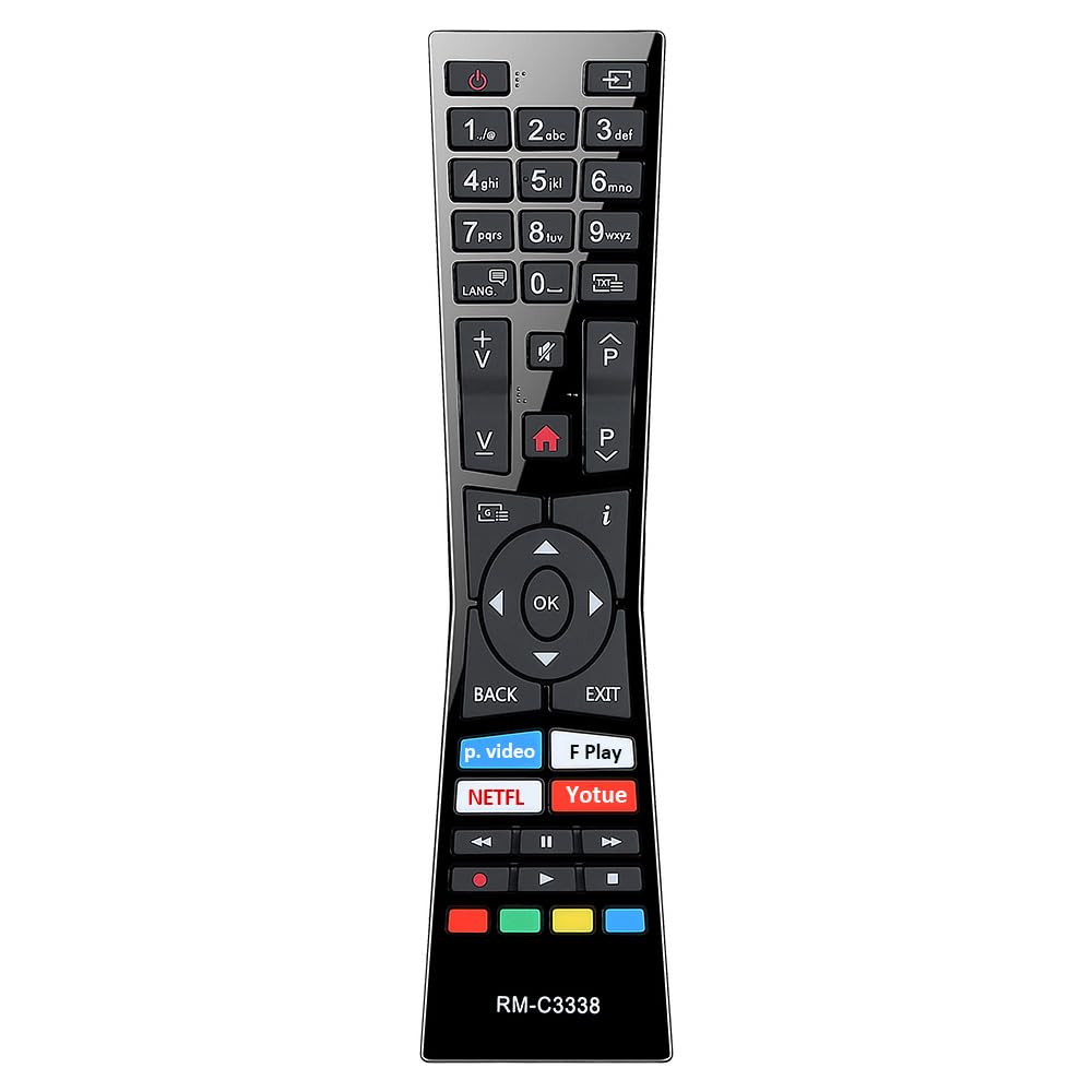 Gvirtue 【Pack of 2】Replacement Remote Control Compatible with Roku Box Model: Roku 1, Roku 2(HD, XD, XS), Roku 3, Roku LT, HD, XD, XDS, Roku N1, Roku Express, Roku Express+