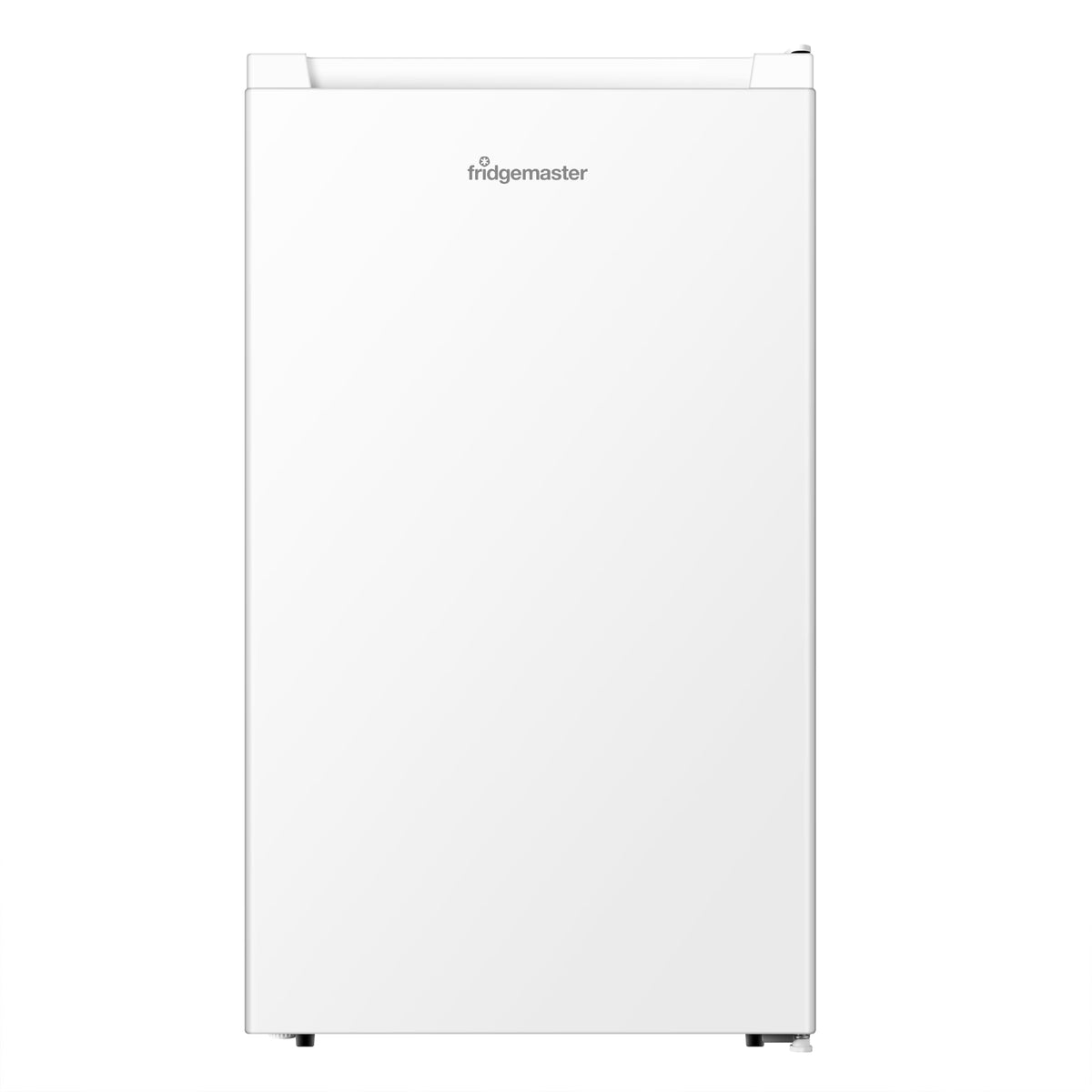 Fridgemaster 45L Table Top Mini Fridge MUR4545, 45cm Compact Refrigerator with Adjustable Thermostat, Reversible Door, 39dB Low Noise, White, Energy Class E