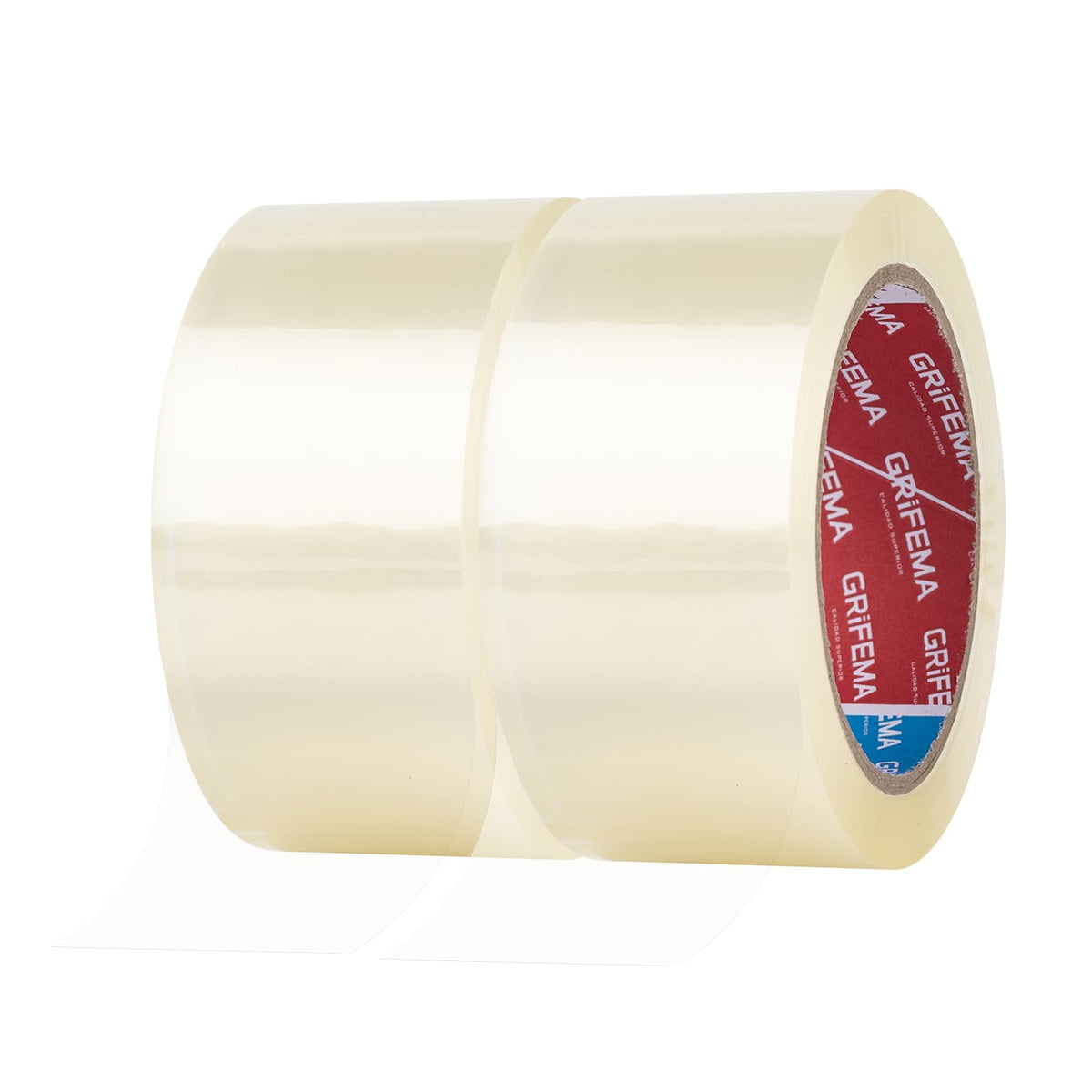 GRIFEMA GA4003-6 Clear Low Noise Packing Tape 50mm x 66m 6 Rolls
