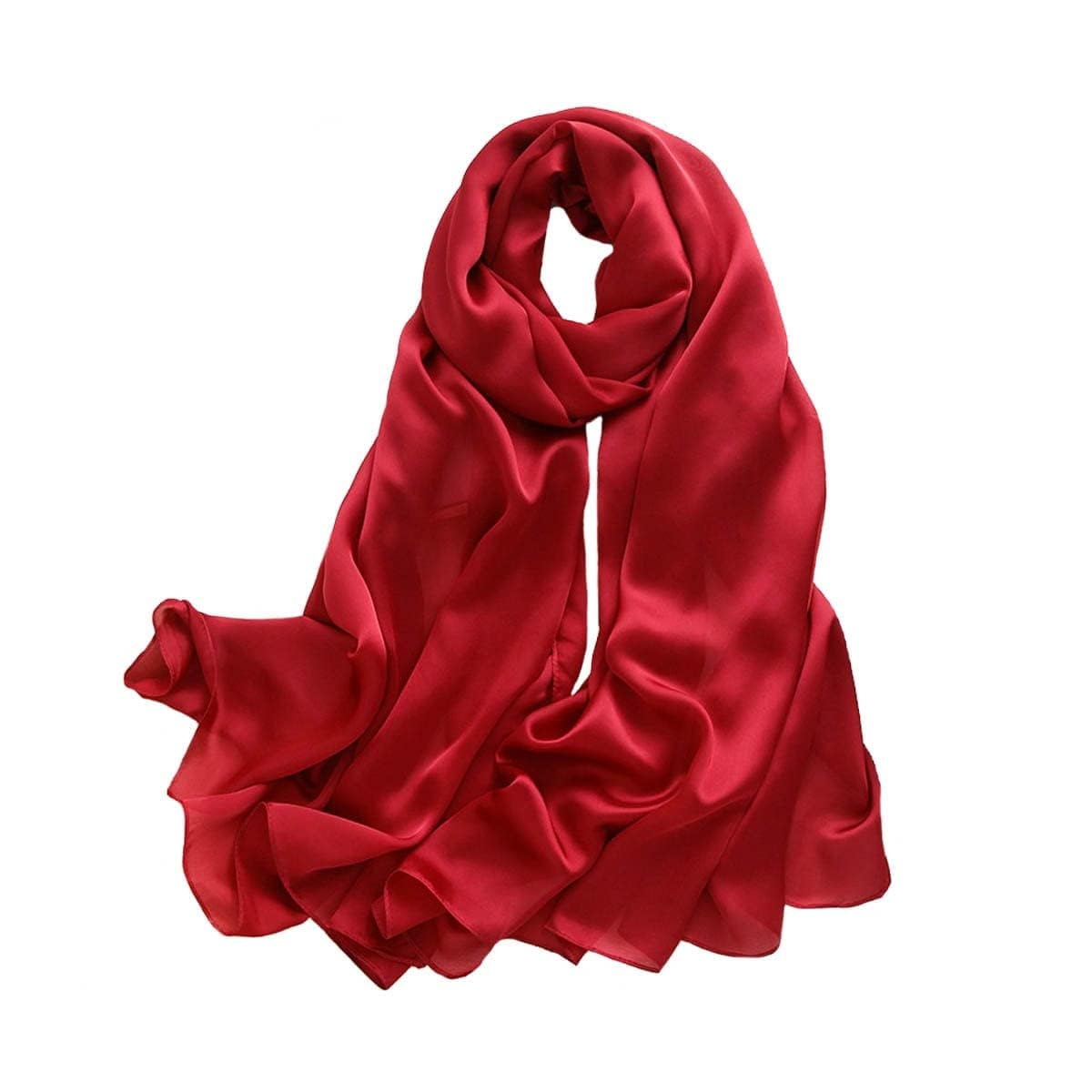 Trillion London® Silk Shawl Birthday Gifts for Women - Designer Silk Scarf