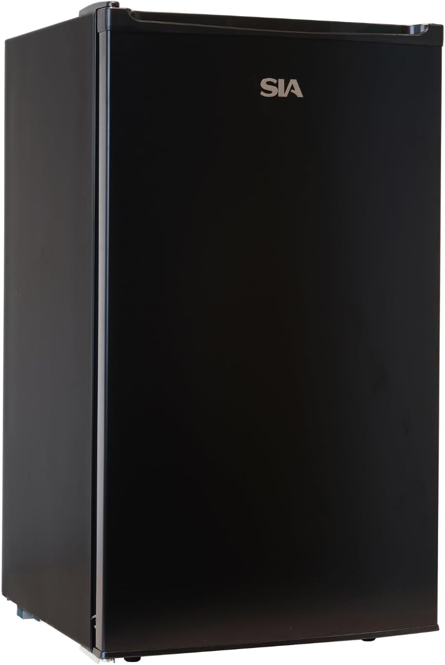 SIA LFS01BL-AMZ1 Black Under Counter Fridge, 91L Capacity, 48cm Wide, Freestanding Larder, E Rated, 2 Years Parts and Labour Guarantee