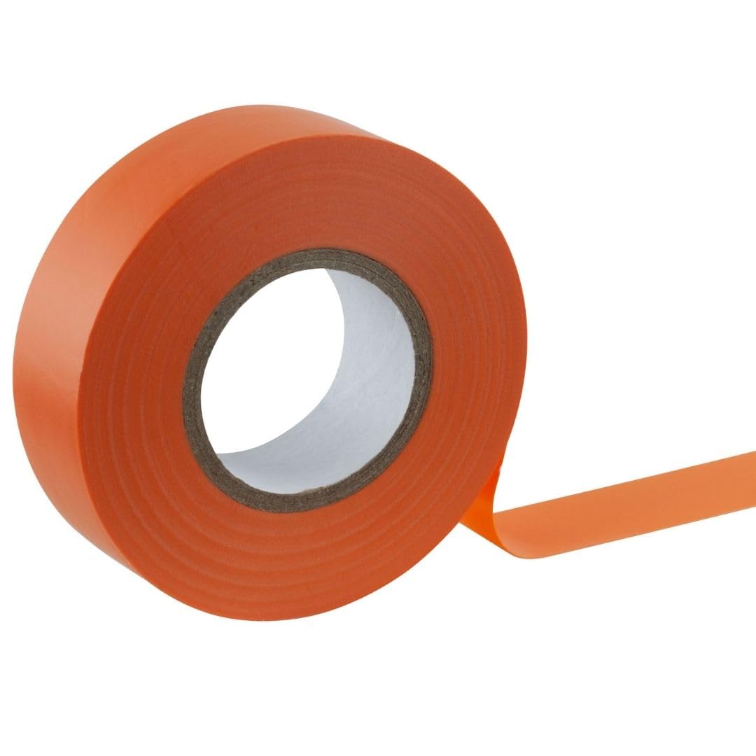 Gocableties Grey Electrical Tape, 19mm x 20m, Strong Self-Adhesive PVC Insulation Tape for Insulating, Repairing and Protecting Electrical Wires, 2 Rolls