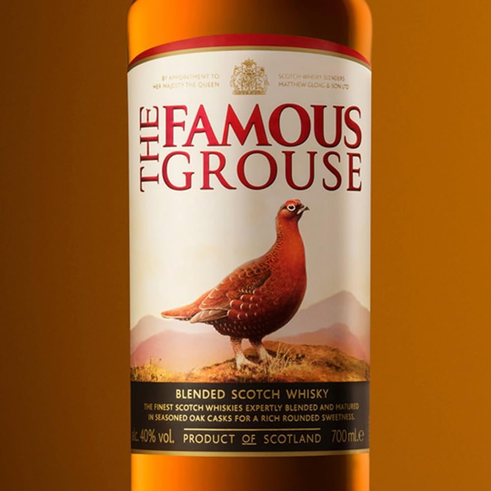 The Famous Grouse Finest | Scotch | Blended Whisky | Dried Fruit & Soft Spices | Scotland's Favourite Whisky for Over 40 Years | 40% ABV | 35 cl