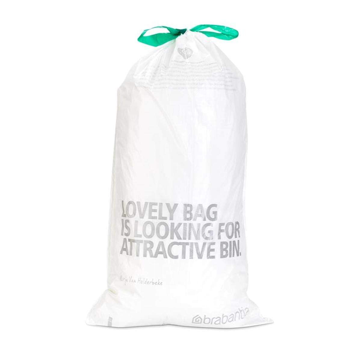 Brabantia Heavy Duty Perfect Fit Bin Liners (5 Packs of 20) 10-12 Litre