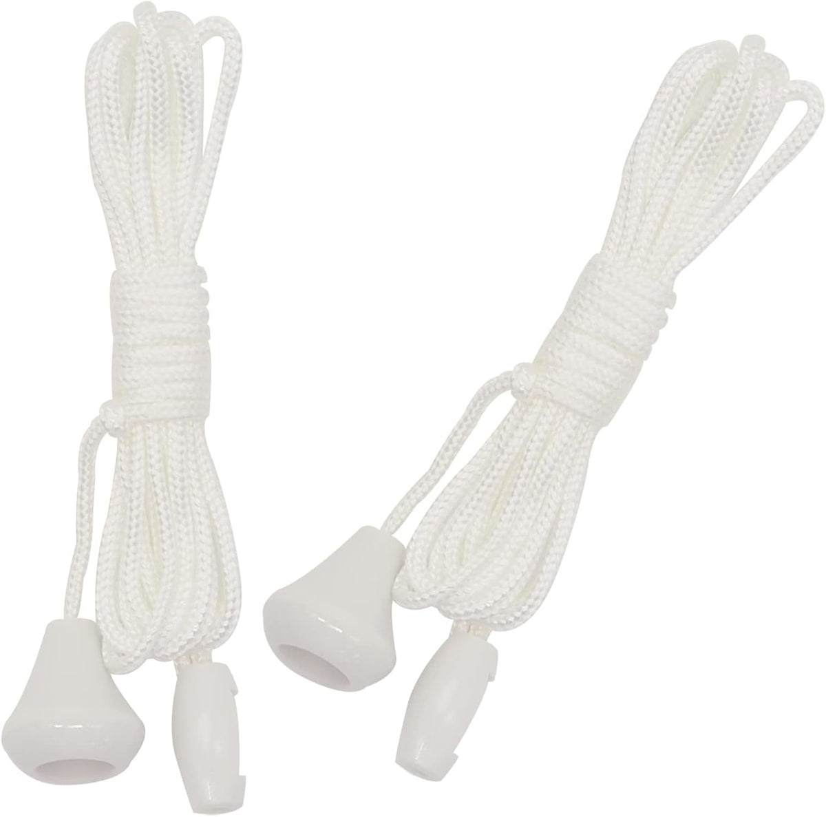 2pcs Replacement Nylon Pull Cord Light Switch Bathroom Light Pull Cord-1.5m