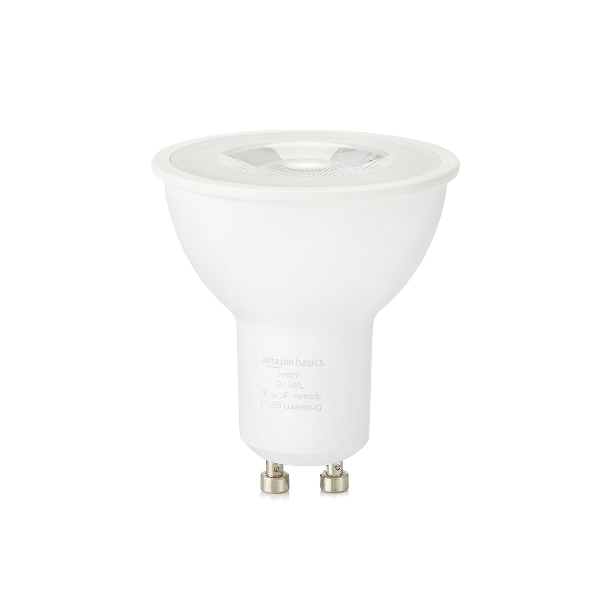 Amazon Basics LED GU10 Spotlight Bulb, 4.7W (equivalent to 50W), Warm White, Non Dimmable - Pack of 10